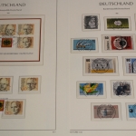 Deutschland (BRD) 1980-1984, viele zentrische Stempel, LT Vordruckblätter