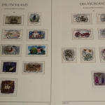 Deutschland (BRD) 1980-1984, viele zentrische Stempel, LT Vordruckblätter