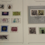 Deutschland (BRD) 1980-1984, viele zentrische Stempel, LT Vordruckblätter