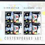 Gibraltar, MiNr. 654-657 Kleinbögen, postfrisch