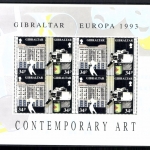 Gibraltar, MiNr. 654-657 Kleinbögen, postfrisch