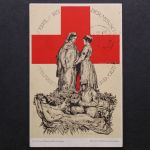 Rotes Kreuz, Kriegsszene 1. Weltkrieg, Königreich Sachsen