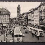 Göttingen, Weenderstraße, Brunnen, Busse