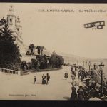 Monte-Carlo, Le Theatre et les Terrasses, Flugzeug