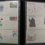 Afrika, Partie verschiedener Staaten in 4 Einsteckalben