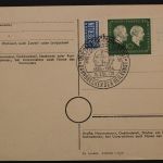 Deutschland (BRD), MiNr. 197, ESST Frankfurt, FDC