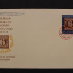 Deutschland (BRD), MiNr. 113-115, roter Ersttagsstempel, FDC