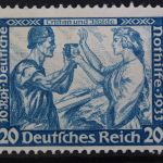 Deutsches Reich, MiNr. 505 B, Falz