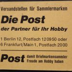 Deutschland (BRD), MiNr. MH 19 b, postfrisch