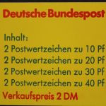 Deutschland (BRD), MiNr. MH 20 c I mit Zählbalken, postfrisch