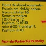 Deutschland (BRD), MiNr. MH 20 c I mit Zählbalken, postfrisch
