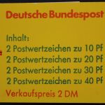 Deutschland (BRD), MiNr. MH 20 d I mit Zählbalken, postfrisch