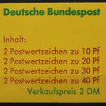 Deutschland (BRD), MiNr. MH 20 a I PLF IV, postfrisch