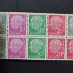 Deutschland (BRD), MiNr. MH 4 Y Type I RLV I, postfrisch