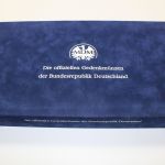 Münzkassette, 2-lagige Kassette für 5 DM und 10 DM/Euro Münzen