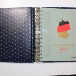 Deutsche Post Deutschland-Plus, 3 blaue Ringbinder mit Kassetten