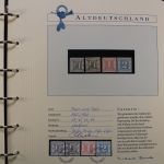 Altdeutschland, gute Borek Sammlung mit Garantie auf Albumblättern
