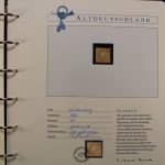 Altdeutschland, gute Borek Sammlung mit Garantie auf Albumblättern