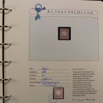 Altdeutschland, gute Borek Sammlung mit Garantie auf Albumblättern