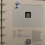 Altdeutschland, gute Borek Sammlung mit Garantie auf Albumblättern
