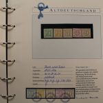 Altdeutschland, gute Borek Sammlung mit Garantie auf Albumblättern