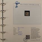 Altdeutschland, gute Borek Sammlung mit Garantie auf Albumblättern