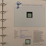 Altdeutschland, gute Borek Sammlung mit Garantie auf Albumblättern