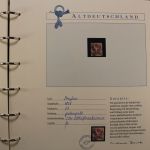 Altdeutschland, gute Borek Sammlung mit Garantie auf Albumblättern