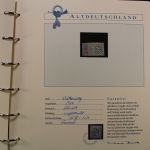 Altdeutschland, gute Borek Sammlung mit Garantie auf Albumblättern