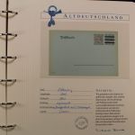 Altdeutschland, gute Borek Sammlung mit Garantie auf Albumblättern