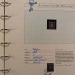 Altdeutschland, gute Borek Sammlung mit Garantie auf Albumblättern