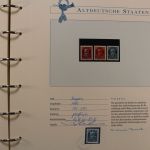 Altdeutschland, gute Borek Sammlung mit Garantie auf Albumblättern
