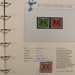 Altdeutschland, gute Borek Sammlung mit Garantie auf Albumblättern