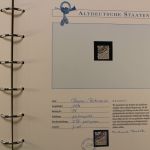 Altdeutschland, gute Borek Sammlung mit Garantie auf Albumblättern
