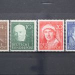 Deutschland (BRD), MiNr. 143-146, postfrisch, BPP Signatur