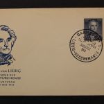 Deutschland (BRD), MiNr. 166, ESST Darmstadt, FDC