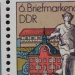 DDR, MiNr. 2533 PF I im Bogenteil, postfrisch