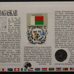 Madagaskar, Numisbrief vom 28.4.89