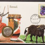 Burundi, Numisbrief vom 5.9.90