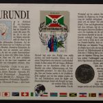 Burundi, Numisbrief vom 5.9.90