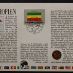 Äthiopien, Numisbrief vom 23.10.89