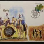 Algerien, Numisbrief vom 20.6.90