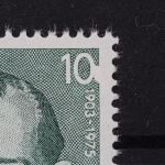 DDR, MiNr. 2766, Rasterausfall an der "0", postfrisch