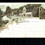 Breitenbach, Wasserfall im Schwarzwasserthal, Dreckschänke, Wolfsschlucht