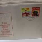 DDR, Sammler- und Satzbriefe sowie Ersttagsbriefe, über 550 Stück