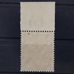 Bizone, MiNr. 47 II Oberrand, P ndgz, postfrisch