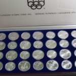Kanada, Olympiade Montreal 1976, 5 und 10 Dollar Münzen, 28 Silbermünzen