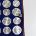 Kanada, Olympiade Montreal 1976, 5 und 10 Dollar Münzen, 28 Silbermünzen