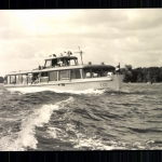 Berlin, Fahrgastschiff der Weißen Flotte "Bummi"
