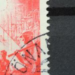 Deutschland (BRD), MiNr. 112, Abart re. Rand gebrochen, gestempelt